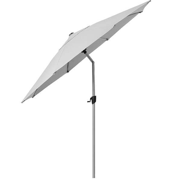 Billede af Cane-Line Sunshade parasol m/tilt - Ø 300 cm - Dusty white