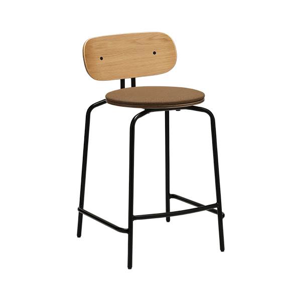 Umage Curious Counterstol - Sort / Sugar Brown