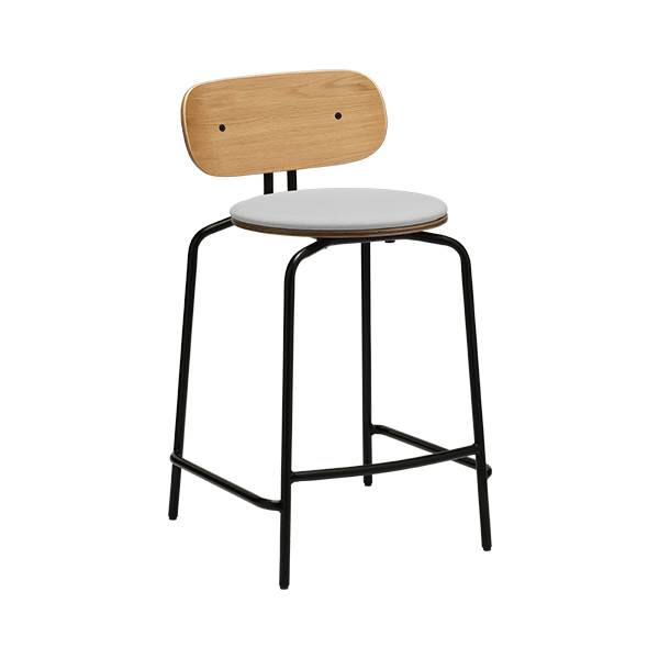 Umage Curious Counterstol - Sort / Sterling
