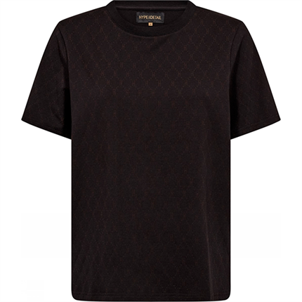 Hype the Detail HYPETHEDETAiL tee S/S oversize - Black 