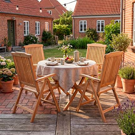 Birkely havemøbelsæt - Miljø