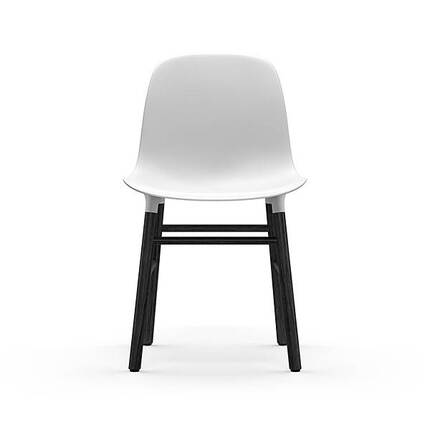 Normann Copenhagen - Form chair - hvid/sort