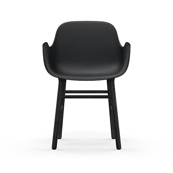 Normann Copenhagen Form armchair - Sort/sort eg