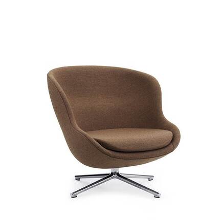 Normann Copenhagen - Hyg m. drejestel - Aluminium/synergy  Linea
