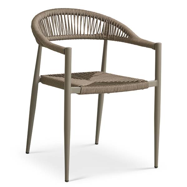 Lexpo Trinidad dining chair m/armlæne - Brun
