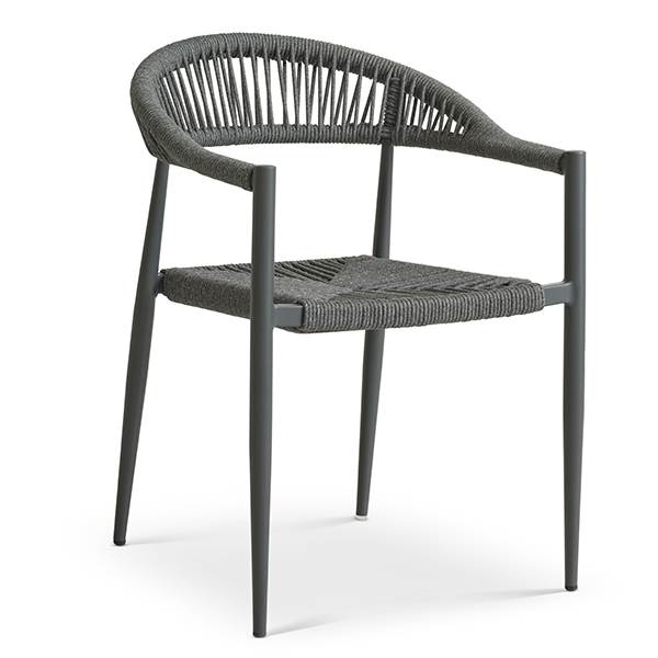 Lexpo Trinidad dining chair m/armlæne - Antracit