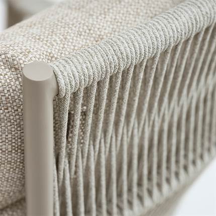 Lexpo Living Silba loungestol og skammel - Detalje