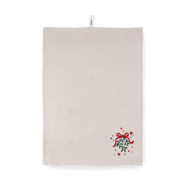 Juna Christmas Fable Viskestykke - Sand - Mistelten