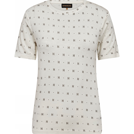 Hype the Detail HTD tee s/s cashmere-blend - White