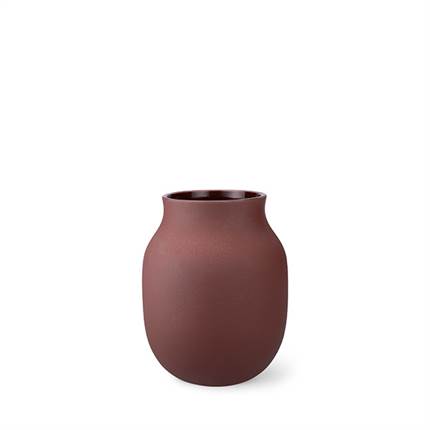 Kähler Studio Omaggio #1 Vase, H20 cm - Bordeaux
