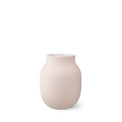 Kähler Studio Omaggio #1 Vase, H20 cm - Sand