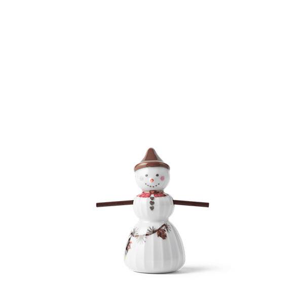 Kähler Hammershøi Christmas Snepige H8 - Hvid m. deko