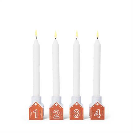 Kähler Gingerbread  Adventsstage H7.5 - Brun