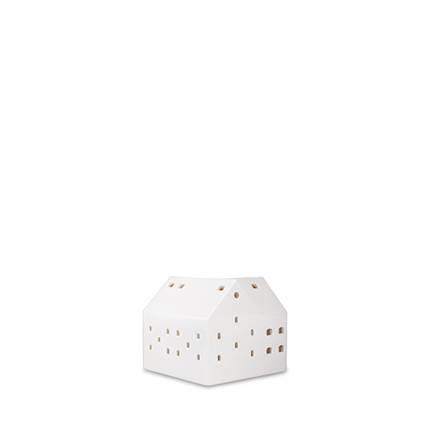 Kähler Urbania lyshus Stald H10.5 cm - Hvid