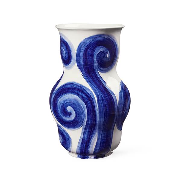 Se Kähler Tulle Vase - 22,5 cm hos Erling Christensen Møbler