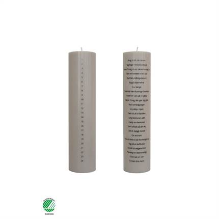 Specktrum Kalenderlys med 24 øjeblikke af selvforkælelse - Taupe