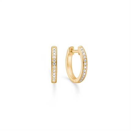 Studio Z Lumin Shine øreringe - Forgyldt 