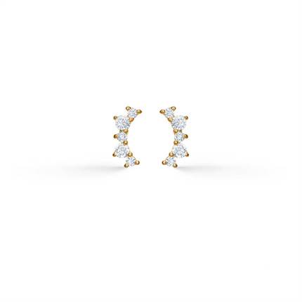 Studio Z Blaze ørestikker - Forgyldt 