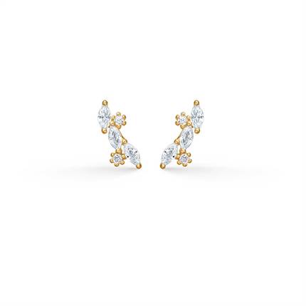 Studio Z Gleam ørestikker - Forgyldt 