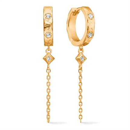 Studio Z Marena øreringe - Forgyldt 