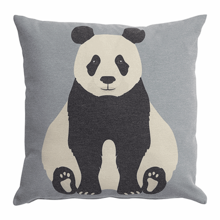 LIFETIME Kidsrooms Firkantet pandapude - Panda Paradise