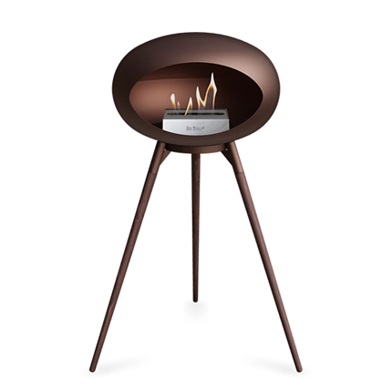 Biopejs i mokka fra Le Feu med ben i røget eg