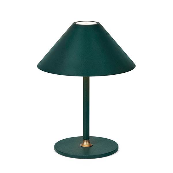 Se Halo Design Hygge bordlampe Ø 19 cm - Dyb grøn hos Erling Christensen Møbler