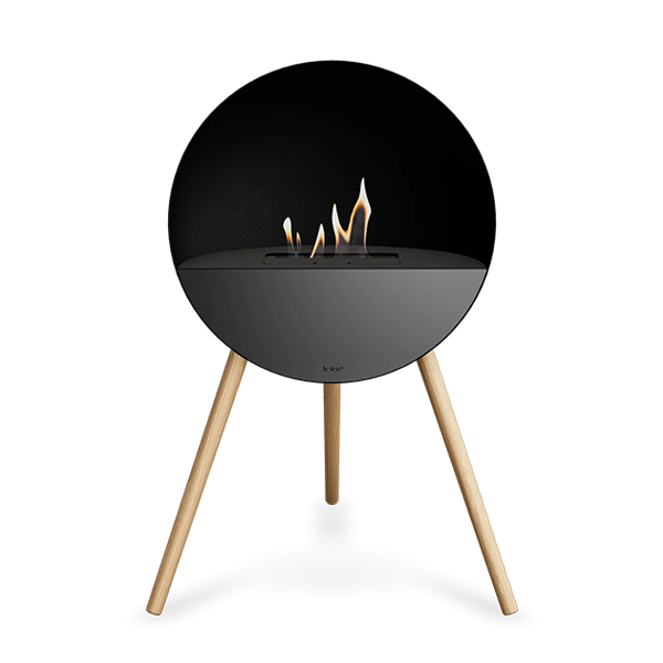 Stilren biopejs i sort fra Le Feu