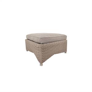 Cane-line Diamond fodskammel - taupe - inkl. hynder 