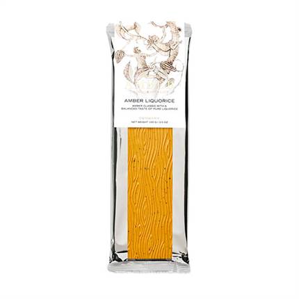 Summerbird Amber Liquorice, 110 g bar