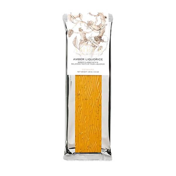 Summerbird Amber Liquorice, 110 g bar