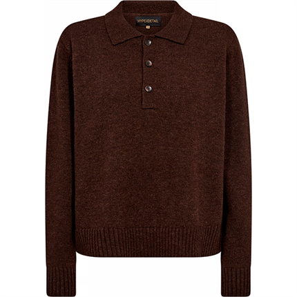 Hype the Detail HYPETHEDETAiL polo - Brown 