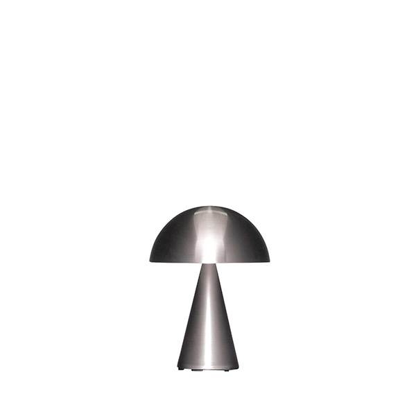 Hübsch Mush Transportabel Lampe - Nikkel