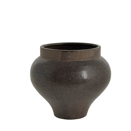 Lene Bjerre Hilla skjuler H18,5 cm - Brun keramik