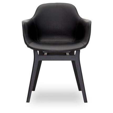 Andersen Furniture AC3 stol - eg sort -  sort læder