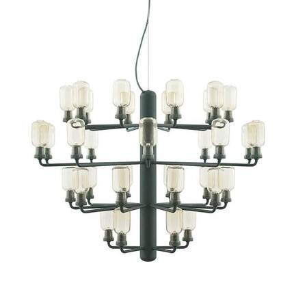 Normann Copenhagen - Amp Chandelier large - gold/green