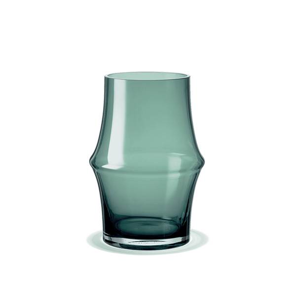 Se Holmegaard - Arc Vase I Glas - Grøn - 21 Cm hos Erling Christensen Møbler