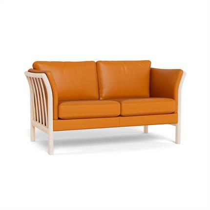 Skalma Asmara 2 personers lædersofa