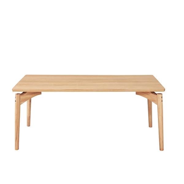 PBJ Aeris Oculus retangulært sofabord - Natur lakeret eg - Massiv olie