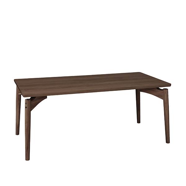 PBJ Aeris Oculus retangulært sofabord - Røget lakeret eg - Finér