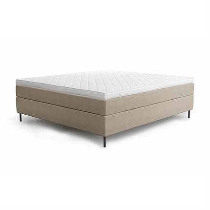 Jensen Ambassadør+ kontinentalseng - Sleep 3 top - 160 x 200 cm - Flere farver