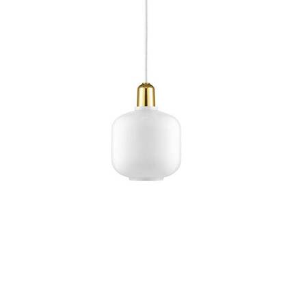 Normann Copenhagen - Amp lamp small - white/brass