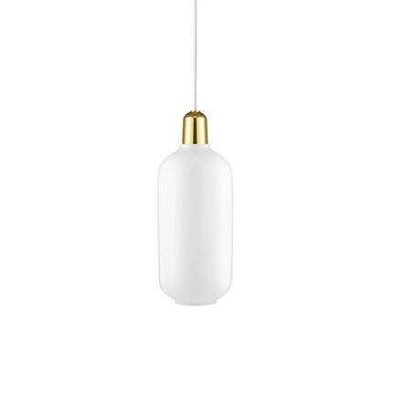 Normann Copenhagen - Amp lamp large - white/brass