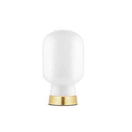Normann Copenhagen - Amp table lamp - white/brass