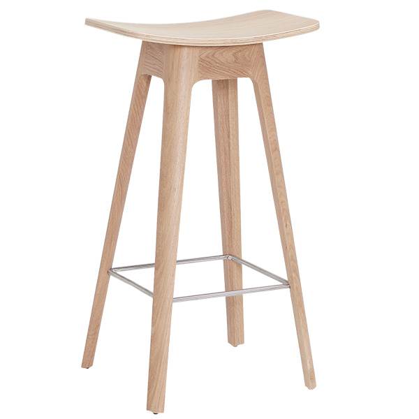 Andersen Furniture HC1 barstol - Finér sæde - 67 cm