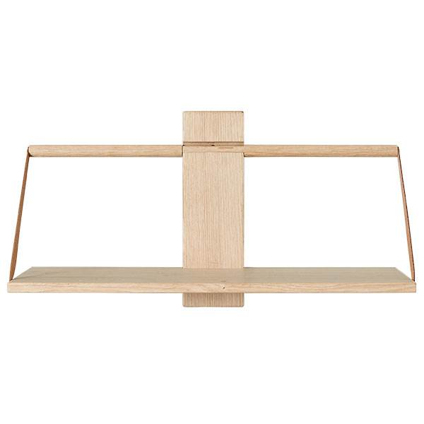 Se Andersen Furniture Shelf Wood Wall Hylde - Stor - Eg hos Erling Christensen Møbler