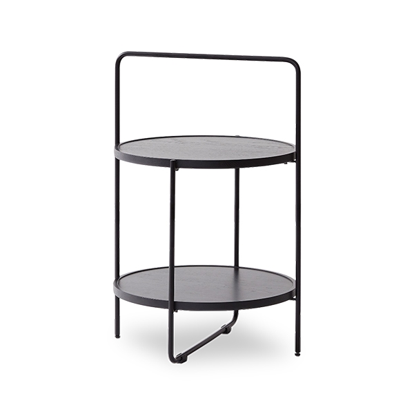 #2 - Andersen Furniture Tray Table bakkebord Ø46 - Sort