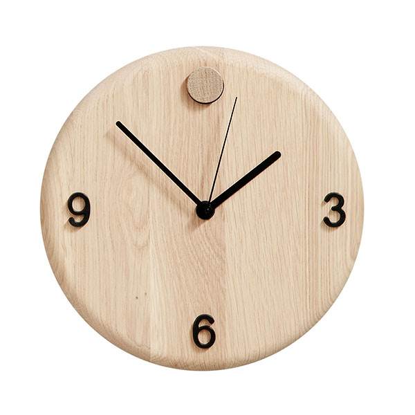 Se Andersen Furniture Wood Time ur - Ø22 - Eg hos Erling Christensen Møbler