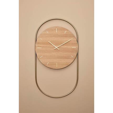 Andersen Furniture A-Wall Clock - egetræ 