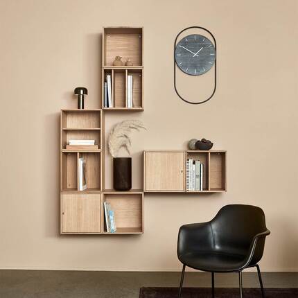 Andersen Furniture A-Wall Clock - Sort malet 